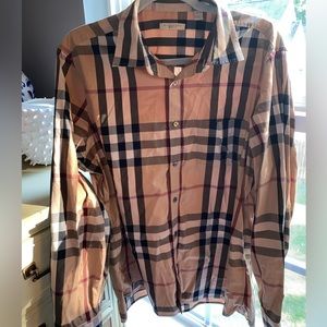 Authentic Burberry Button Down